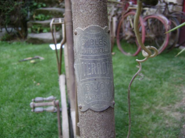 Pédalier Vélo Terrot – Années 1920/1930 – Pièce Ancienne Pour Restauration