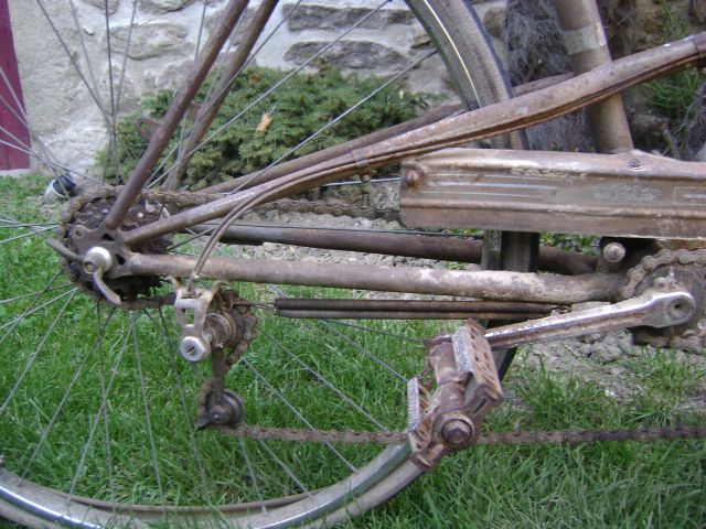 Manette De Dérailleur Vélo Ancien – Le Cyclo – Pour Tandem, Neuf D'époque