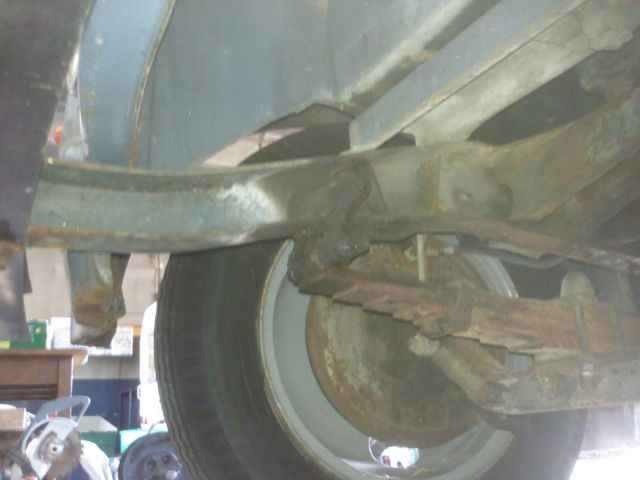 Restauration U23 1956 plateau ridelle 07.179
