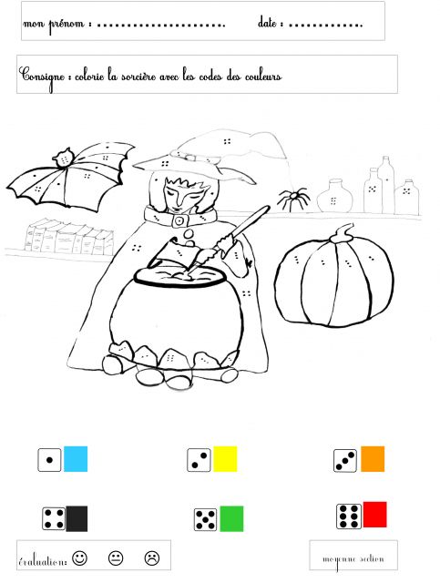 Le Forum De La Maternelle Coloriage Magique