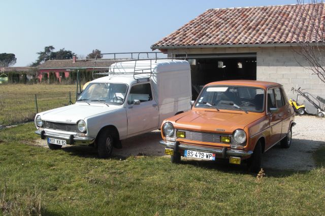 Les voitures de Phoz Simca 1100 ES 1977- 1100 VF2 1983 12.67