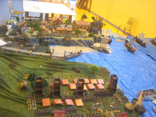 LE SIEGE D'APHRIDOSIA avec HAIL CESAR 28mm 01.123