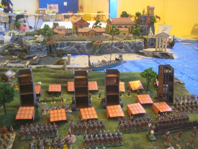 LE SIEGE D'APHRIDOSIA avec HAIL CESAR 28mm 01.124