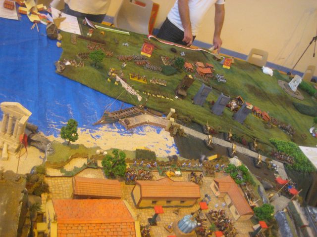 LE SIEGE D'APHRIDOSIA avec HAIL CESAR 28mm 01.127