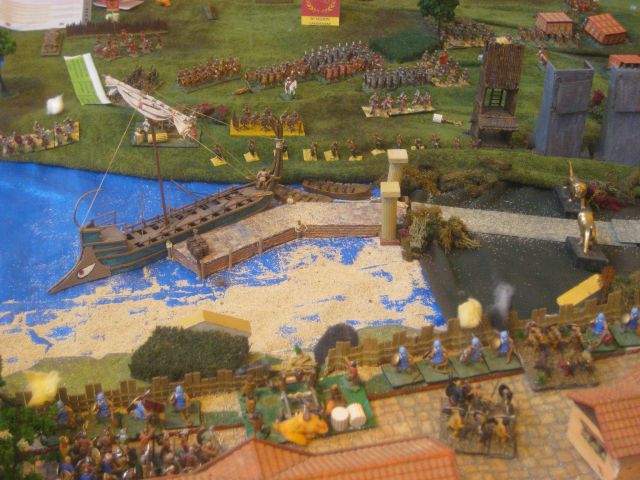 LE SIEGE D'APHRIDOSIA avec HAIL CESAR 28mm 01.129