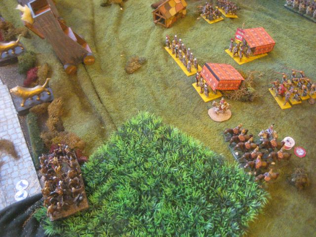 LE SIEGE D'APHRIDOSIA avec HAIL CESAR 28mm 01.131