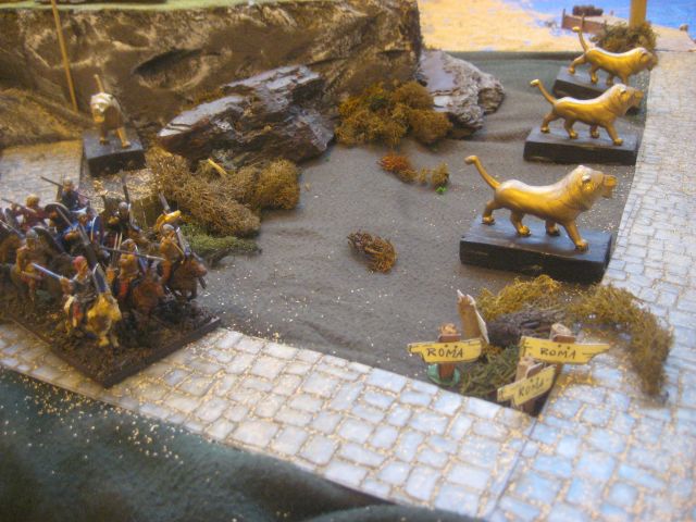 LE SIEGE D'APHRIDOSIA avec HAIL CESAR 28mm 01.137