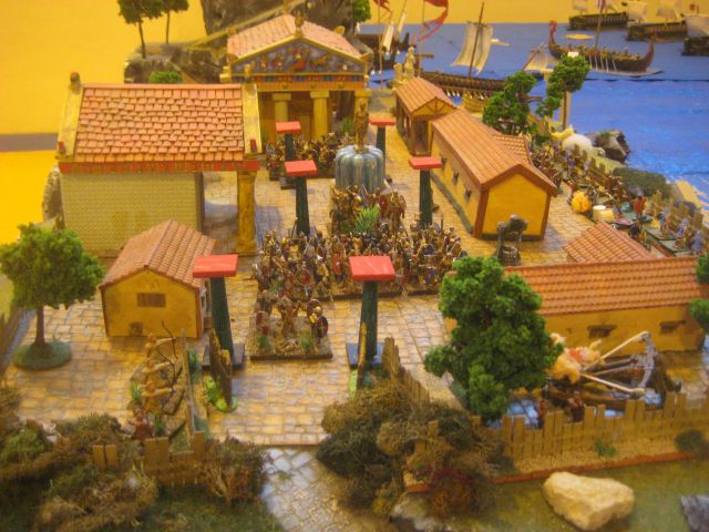 LE SIEGE D'APHRIDOSIA avec HAIL CESAR 28mm 01.140