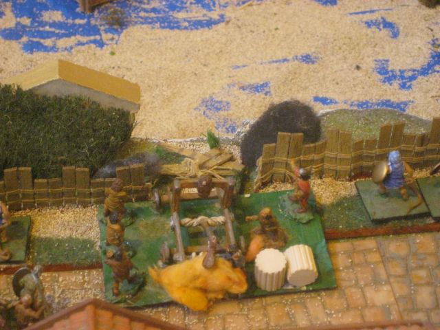LE SIEGE D'APHRIDOSIA avec HAIL CESAR 28mm 01.143