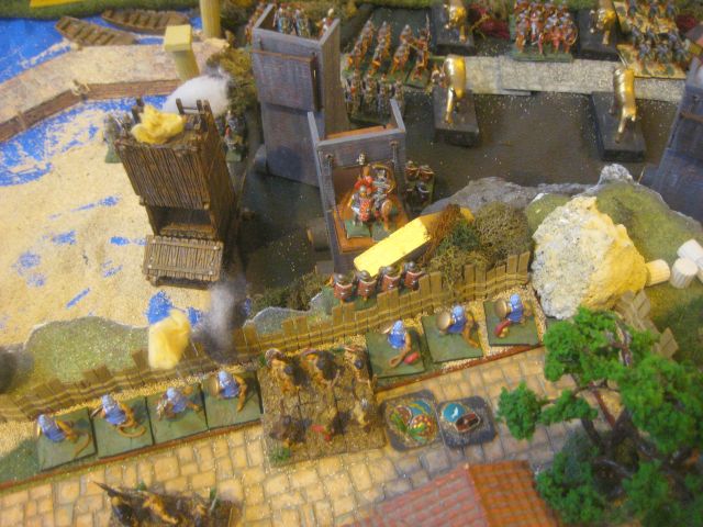 LE SIEGE D'APHRIDOSIA avec HAIL CESAR 28mm 01.145