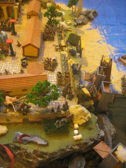 LE SIEGE D'APHRIDOSIA avec HAIL CESAR 28mm 01.147