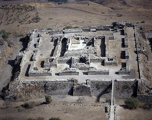 LA FORTERESSE DE BELVOIR sur les hauteurs du Jourdain 01.49