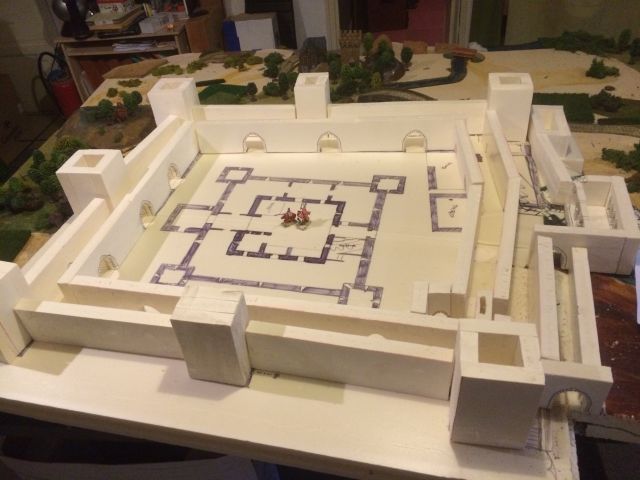 LA FORTERESSE DE BELVOIR sur les hauteurs du Jourdain 01.55