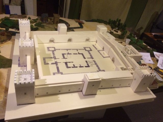 LA FORTERESSE DE BELVOIR sur les hauteurs du Jourdain 01.58