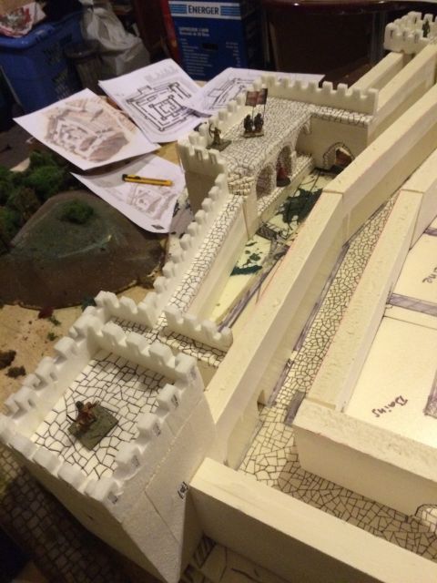 LA FORTERESSE DE BELVOIR sur les hauteurs du Jourdain 01.60