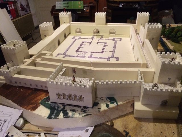 LA FORTERESSE DE BELVOIR sur les hauteurs du Jourdain 01.61
