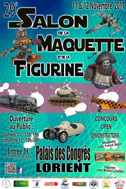 29ème Salon de la Maquette et de la Figurine de LORIENT - 11 & 12 Novembre 2017 12.42